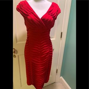 Red dress Adrianna Papell